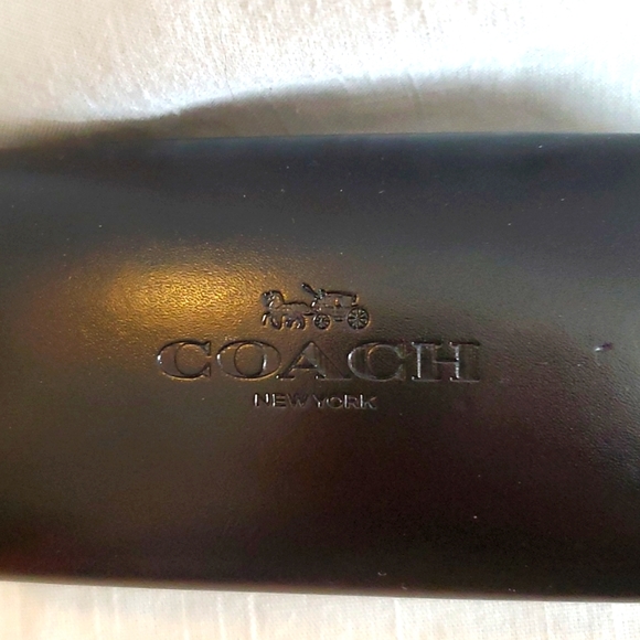 Coach Black Eyeglass Case - Picture 2 of 3